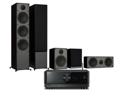 Yamaha RX-V6A + Monitor Audio Monitor 300 (4G) 5.0 házimozi szett, fekete Yamaha RX-V6A + Monitor Audio Monitor 300 (4G) 5.0 házimozi szett, fekete