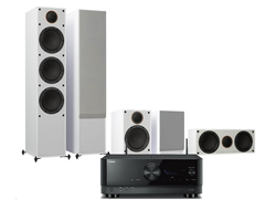 Yamaha RX-V6A + Monitor Audio Monitor 300 (4G) 5.0 házimozi szett, dió Yamaha RX-V6A + Monitor Audio Monitor 300 (4G) 5.0 házimozi szett, dió