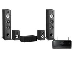 Yamaha RX-V6A + Triangle Borea BR08 5.0 házimozi szett, fekete Yamaha RX-V6A + Triangle Borea BR08 5.0 házimozi szett, fekete