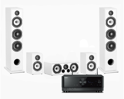 Yamaha RX-V6A + Triangle Borea BR08 5.0 házimozi szett, fehér Yamaha RX-V6A + Triangle Borea BR08 5.0 házimozi szett, fehér