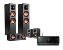 YAMAHA RX-V6A + Klipsch R-820F 5.0 szett, fekete YAMAHA RX-V6A + Klipsch R-820F 5.0 szett, fekete