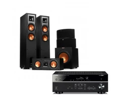 Yamaha RX-V481 fekete + Klipsch R-26F 5.1 szett