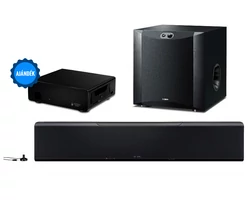 Yamaha YSP-5600 Dolby Atmos hangprojektor+NS-SW300 + Ajándék Popcorn A500