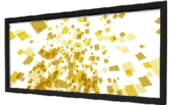 Fix keretes vetítóvászon