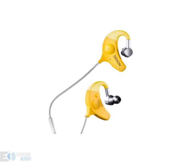 Denon Exercise Freak AH-W150 High-End fülhallgató, sárga