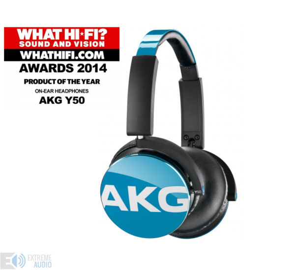 AKG Y50 fejhallgató, kék