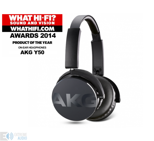 AKG Y50 fejhallgató, fekete