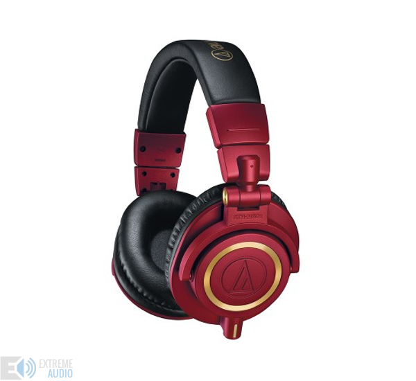 Audio-Technica ATH-M50XRD fejhallgató, piros
