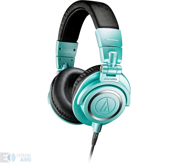 Audio-Technica ATH-M50X fejhallgató,  jégkék