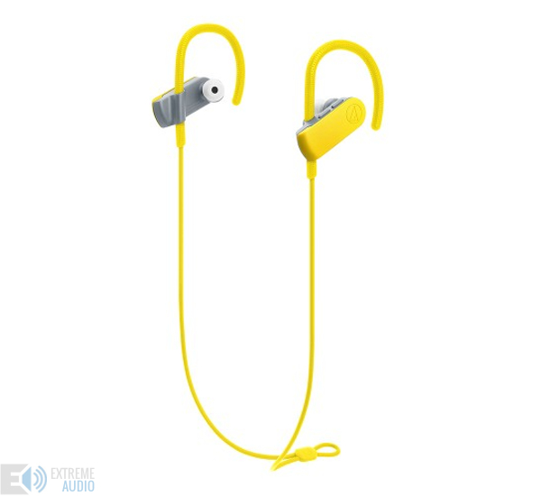 Audio-technica ATH-SPORT50BT Vezeték nélküli Sport Fülhallgató, sárga