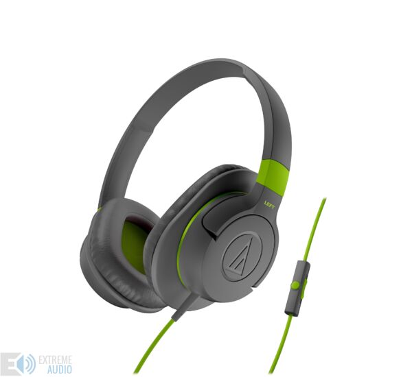 Audio-Technica ATH-AX1IS fejhallgató, zöld