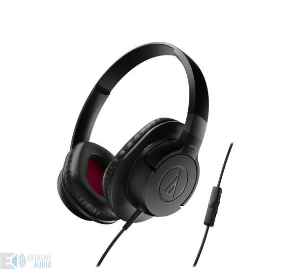 Audio-Technica ATH-AX1IS fejhallgató, fekete