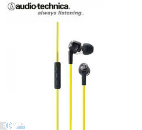 Audio-Technica ATH-CK323i sárga fülhallgató