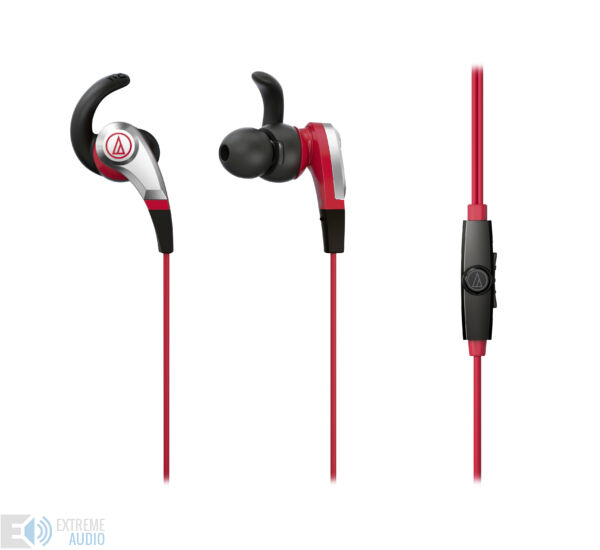 Audio-Technica ATH-CKX5iS piros fülhallgató