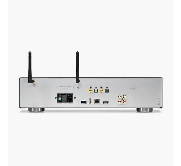 AVM MP 30.3 média lejátszó, ezüst