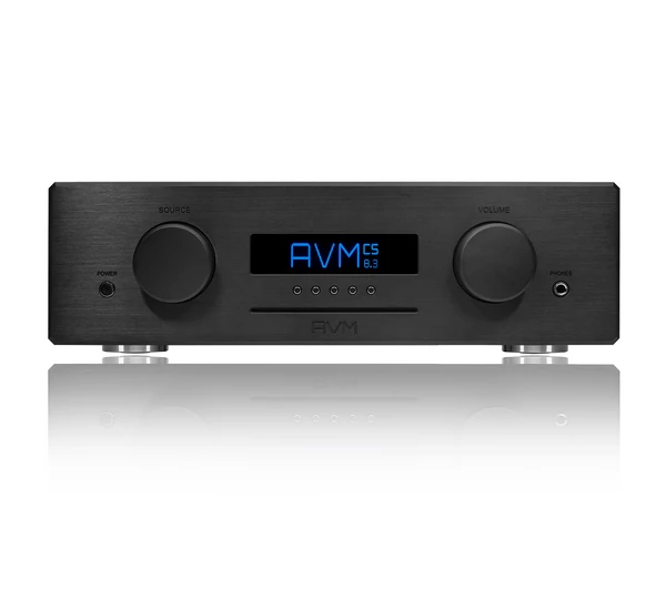 AVM Ovation CS 8.3 Black Edition hálózati lejátszó erősítő, fekete