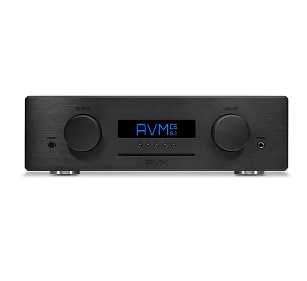 AVM Ovation CS 8.3 Black Edition hálózati lejátszó erősítő, fekete