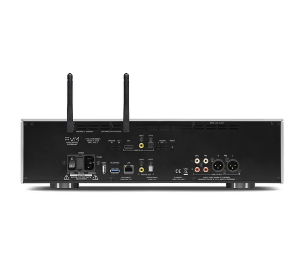 AVM Evolution MP 3.3 hálózati lejátszó, fekete