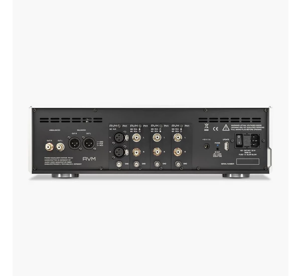 AVM OVATION PH 8.3 lemezjátszó előerősítő, fekete