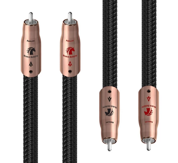 Audioquest Black Beauty RCA analóg kábel, 0.6m