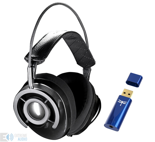 AudioQuest NightOwl Carbon fejhallgató + Dragonfly Cobalt USB DAC
