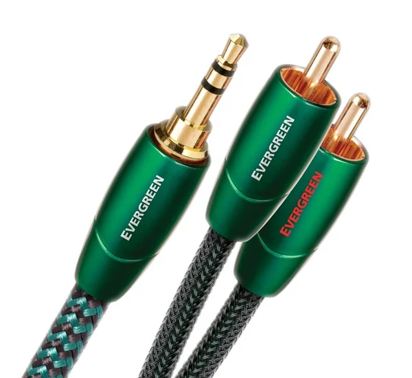 Audioquest Evergreen 3.5mm Jack-RCA összekötő kábel 1m