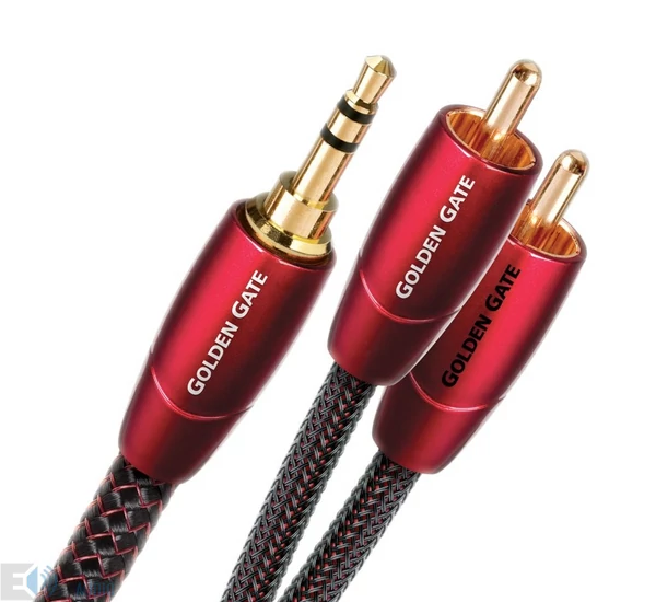 AudioQuest Golden Gate 3.5mm Jack-RCA összekötő kábel 0.6m