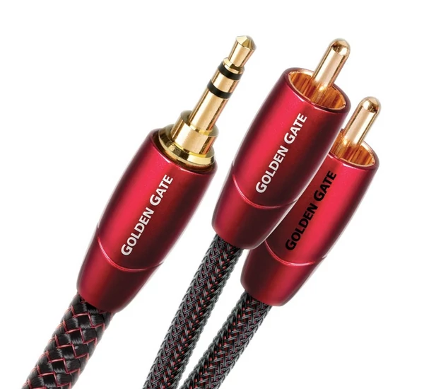 AUDIOQUEST GOLDEN GATE 3.5mm Jack-RCA összekötő kábel 2m