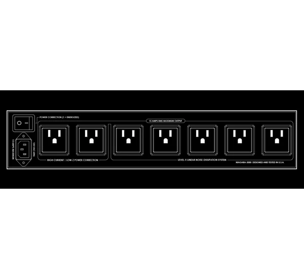 AudioQuest Niagara 3000 Low-Z Power tápszűrő (bemutató darab)