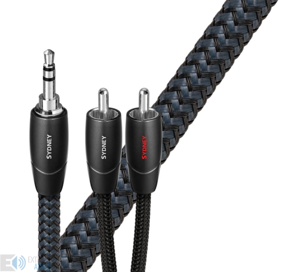 Audioquest Sydney 3.5mm Jack-RCA összekötő kábel 0,6m