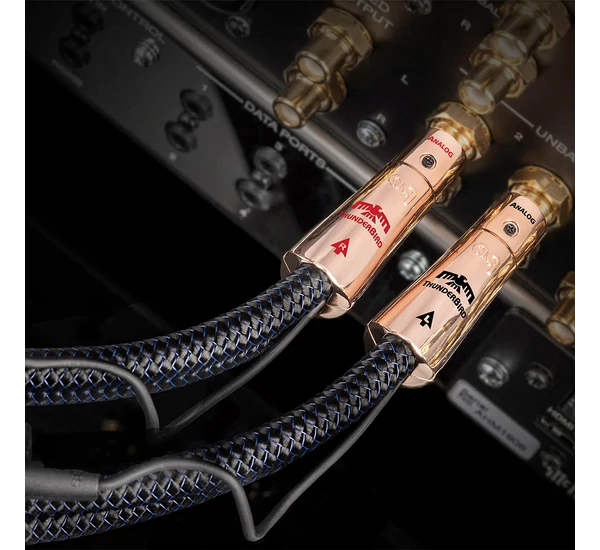 AUDIOQUEST THUNDERBIRD RCA analóg kábel, 0.5m