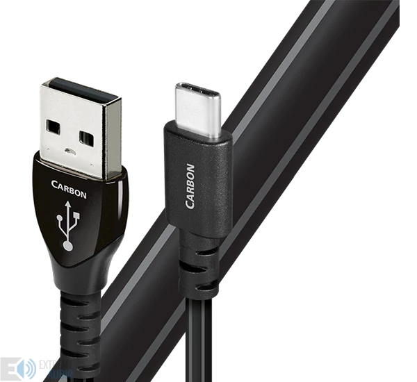 Audioquest Carbon USB-A --> USB-C összekötő kábel 0,75m