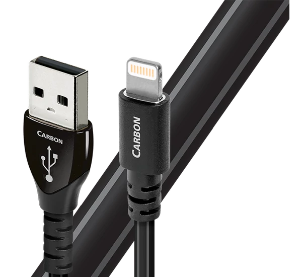 Audioquest Carbon USB-A --> Lightning összekötő kábel 0,75m
