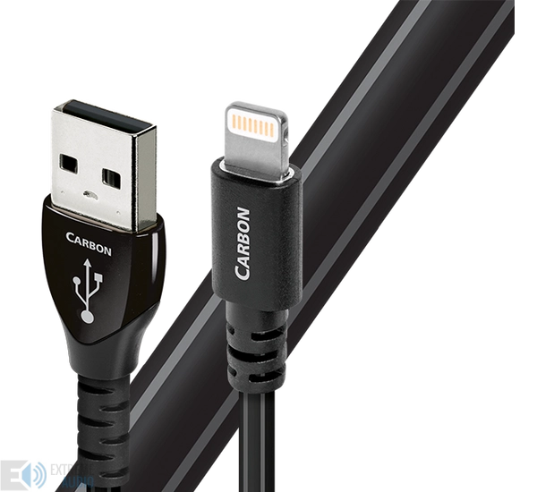 Audioquest Carbon USB-A --> Lightning összekötő kábel 0,75m