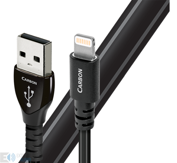 Audioquest Carbon USB-A --> Lightning összekötő kábel 0,75m