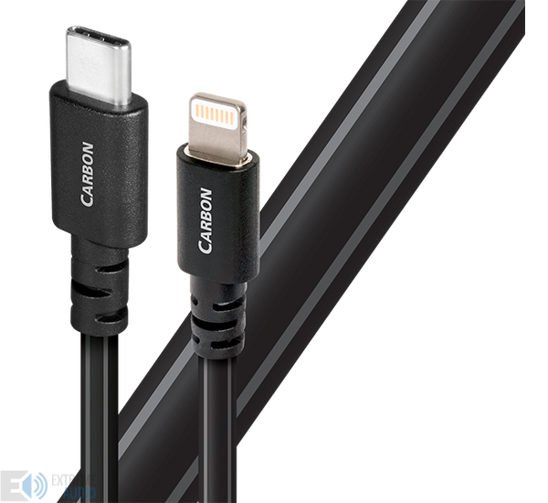 Audioquest Carbon USB-C --> Lightning összekötő kábel 0,75m