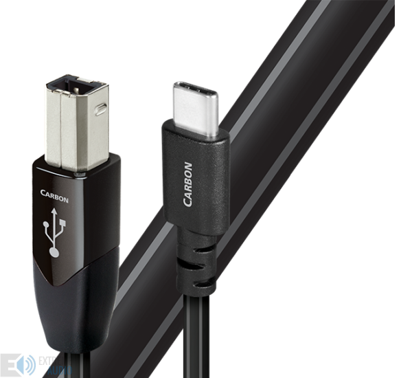 Audioquest Carbon USB-B --> USB-C összekötő kábel 0,75m