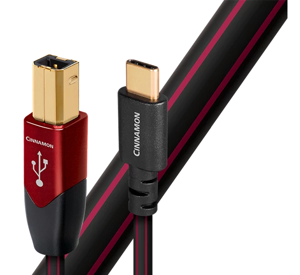 AUDIOQUEST CINNAMON USB-B --> USB-C összekötő kábel 0,75m