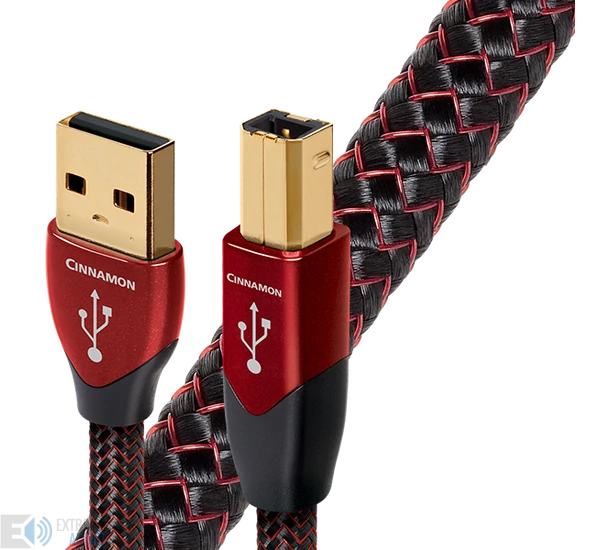 Audioquest Cinnamon USB-A --> USB-B összekötő kábel 1,5m