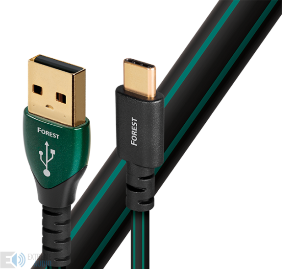 Audioquest Forest USB-A --> USB-C kábel 0,75m