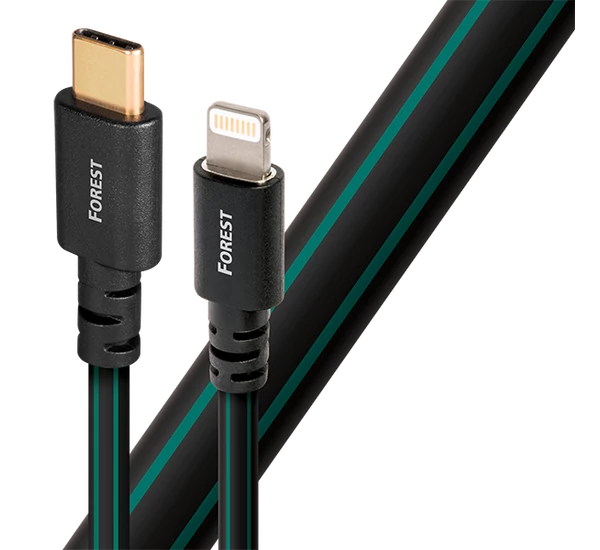 Audioquest Forest USB-C --> Lightning kábel 0,75m
