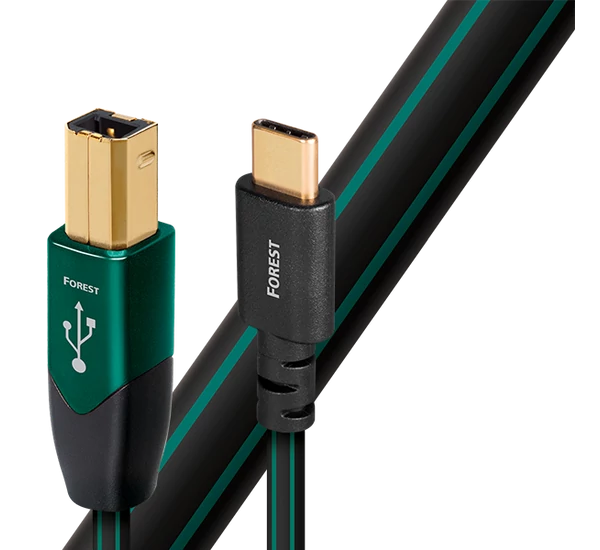 Audioquest Forest USB-B --> USB-C kábel 0,75m