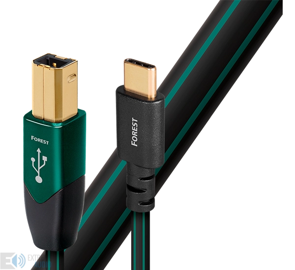 Audioquest Forest USB-B --> USB-C kábel 0,75m