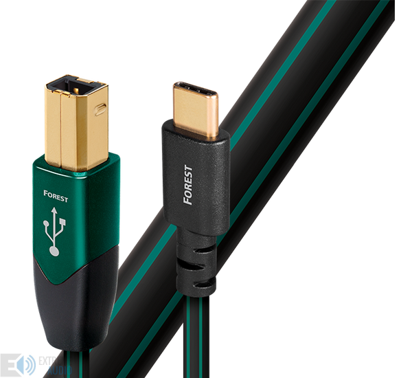 Audioquest Forest USB-B --> USB-C kábel 1,5m