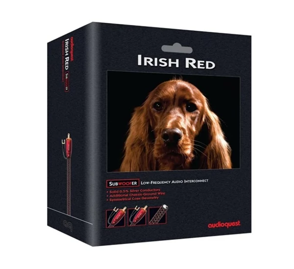 AUDIOQUEST IRISH RED sub kábel 16m