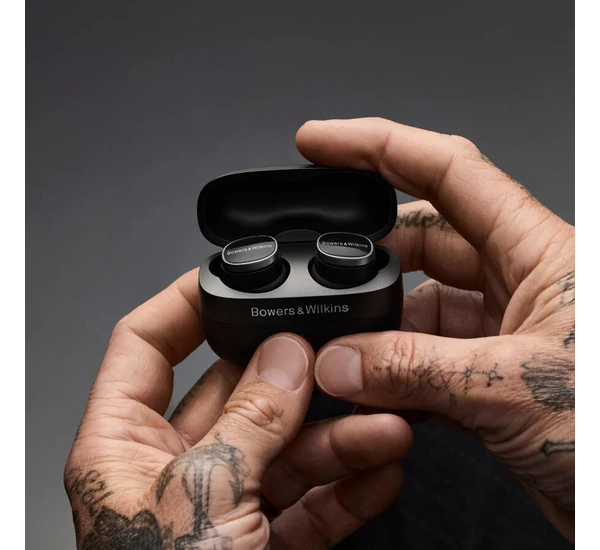 Bowers & Wilkins Pi8 True Wireless fülhallgató (Anthracite Black), fekete