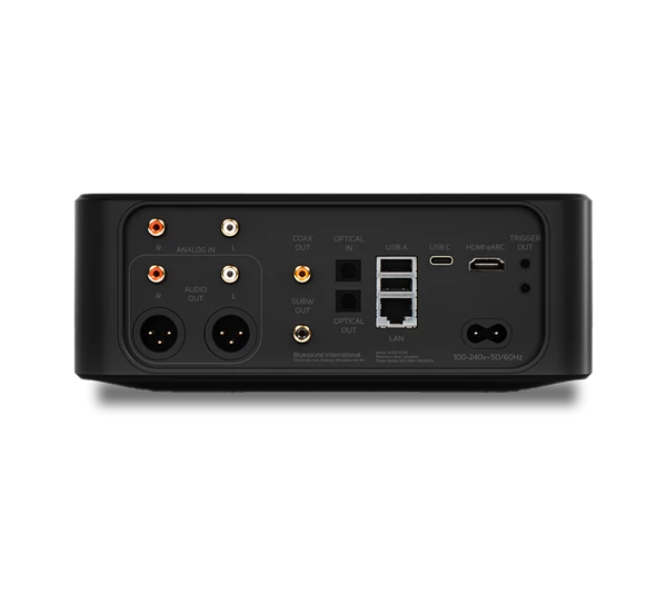 MUSICAL FIDELITY M6si ezüst + Bluesound NODE ICON sztereó szett