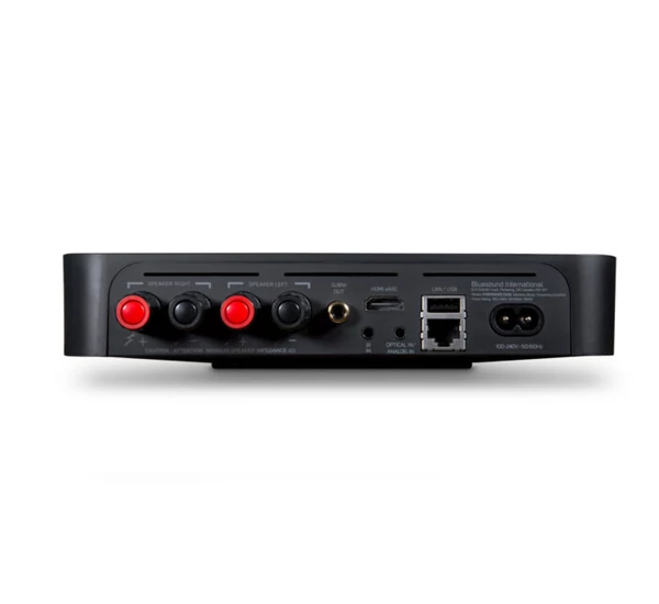 Bluesound POWERNODE EDGE multiroom hálózati lejátszó, fekete