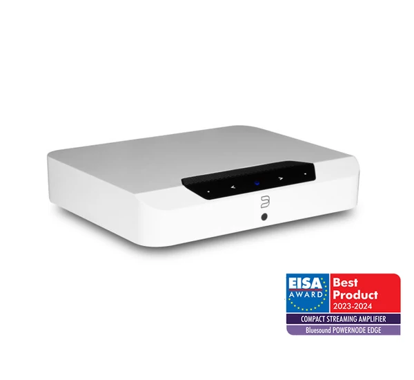 Bluesound POWERNODE EDGE multiroom hálózati lejátszó, fehér