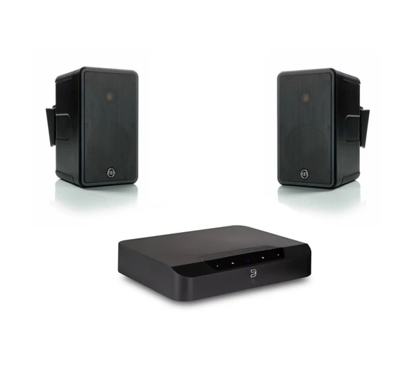Bluesound Powernode Edge + Monitor Audio CL60 kültéri szett